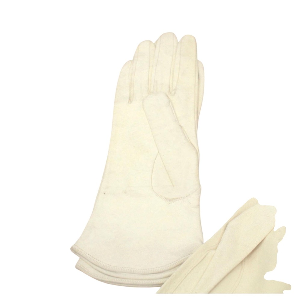 Vintage Aris Van Raalte Kidskin Leather Gloves Lot 5 Pairs Ivory Cream Lace 7.5 - Picture 8 of 16